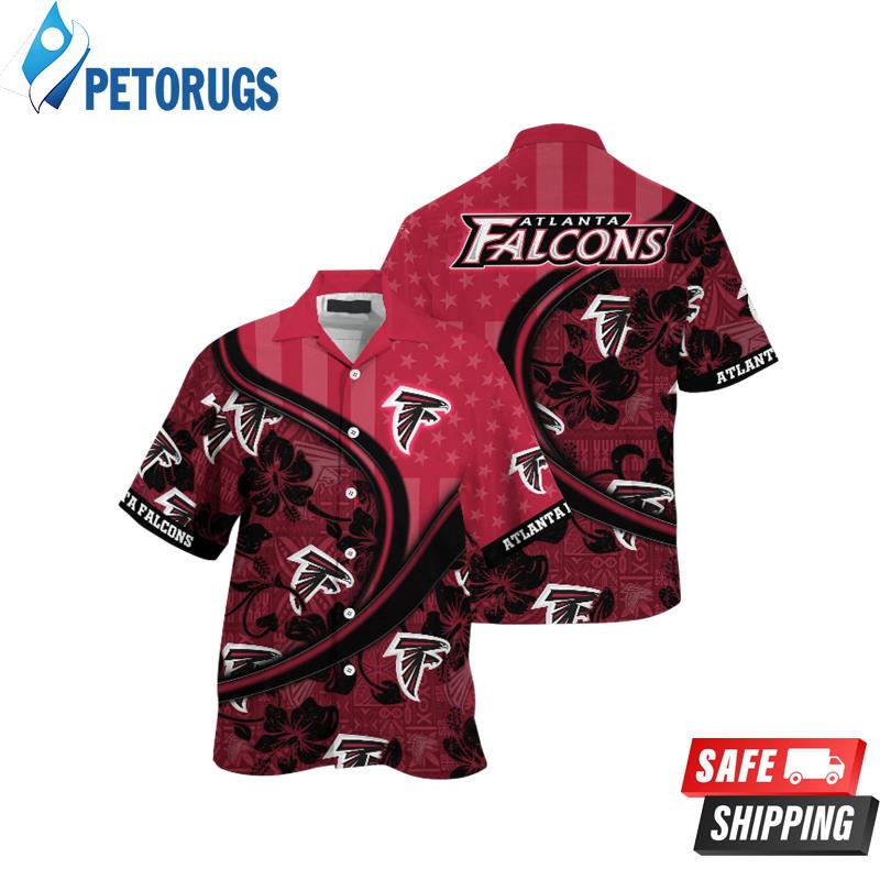 Atlanta Falcons NFL Us Flag Hawaiian Shirt