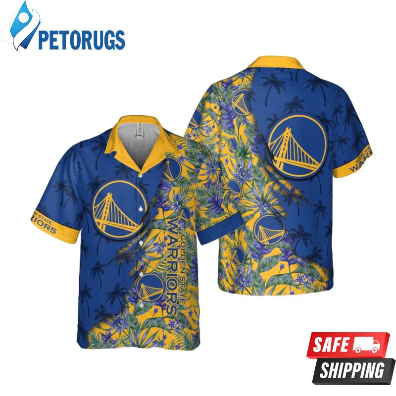 Authentic Golden State Warriors Flair Hawaiian Shirt