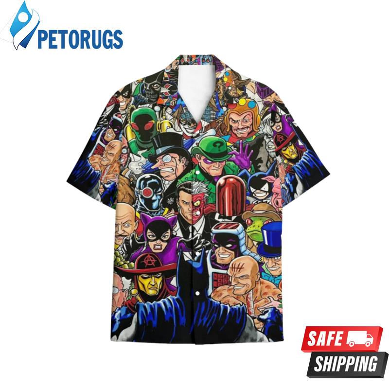 BEST Batman vs Villain Hawaiian Shirt