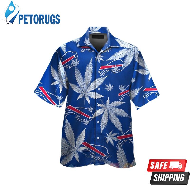 BEST NFL Buffalo Bills Cannabis Leaves Hawaiian Shirt
