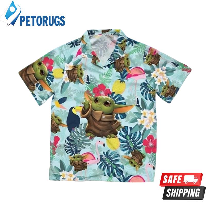 Baby Yoda Hawaiian Shirt