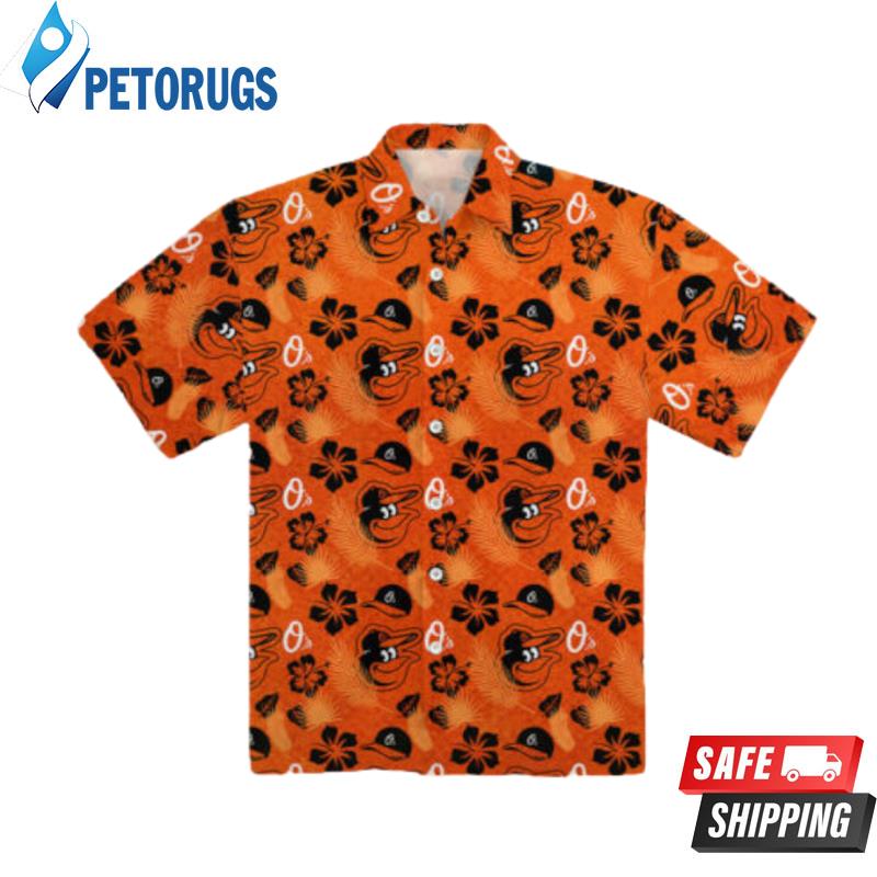 Baltimore Orioles Giveaway Hawaiian Shirt