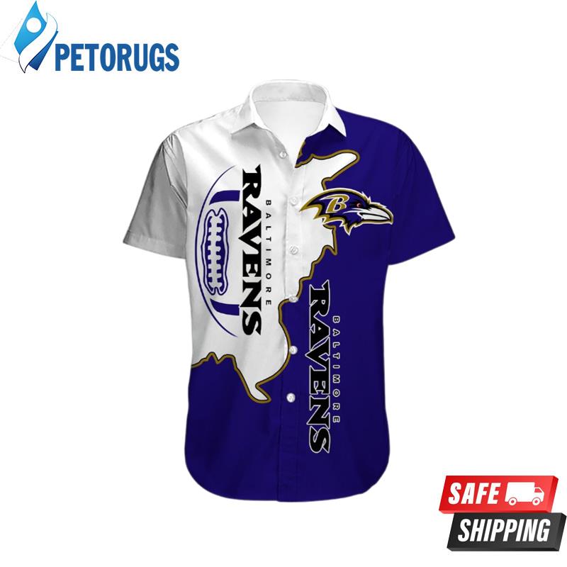 Baltimore Ravens Nfl Art Trending Hawaiian Shirt