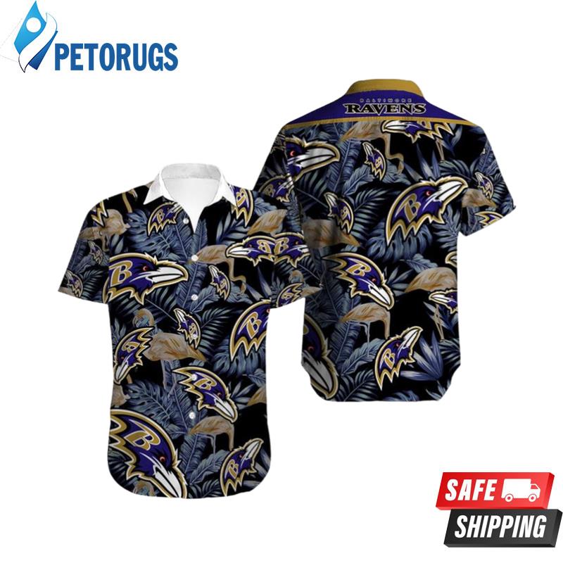 Baltimore Ravens Tropical Reallgraphics Hawaiian Shirt