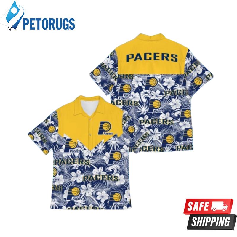 Basketball American Tropical Beach Tree Indiana Pacers Hawaiian Shirt