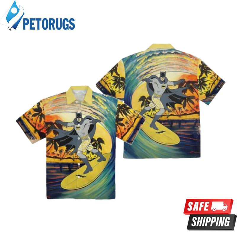 Batman Surfing Hawaiian Shirt