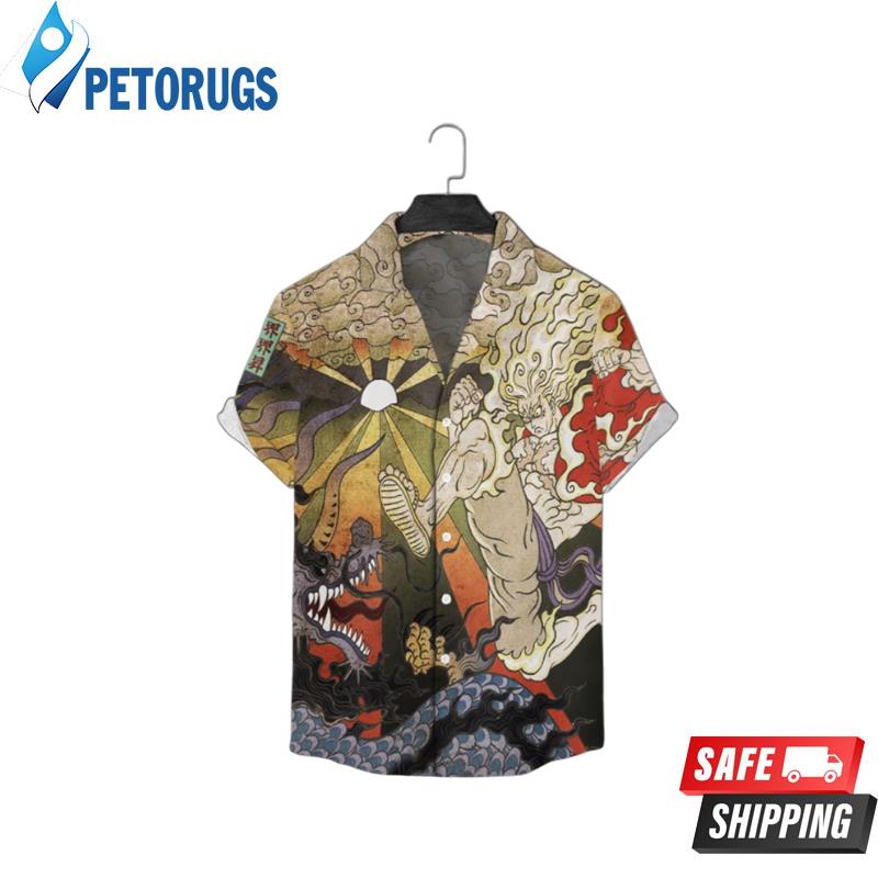 Battle vs Kaido Gear 5 Hawaiian Shirt