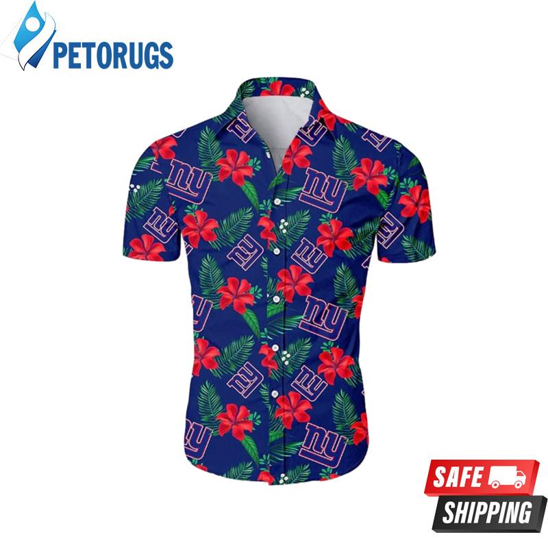 Best New York Giants Flower Aloha Hawaiian Shirt