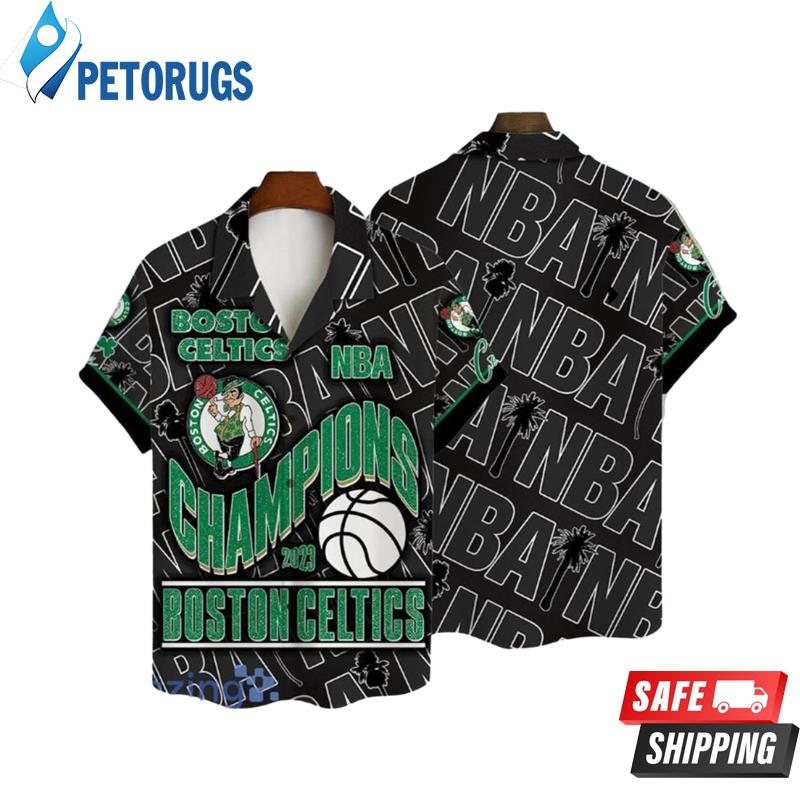 Boston Celtics National Basketball Association Hawaiian Shirt