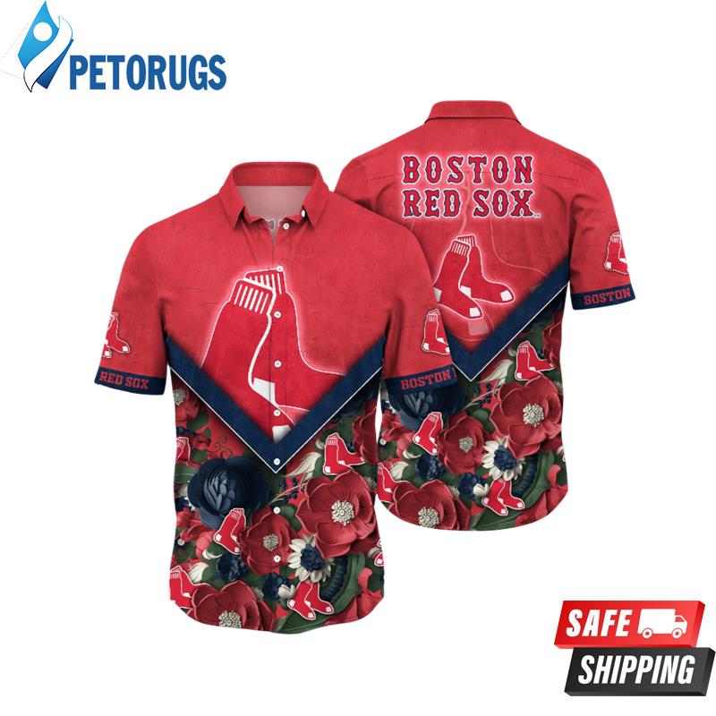 Boston Red Sox MLB Custom Vacation Spots Aloha Hawaiian Shirt