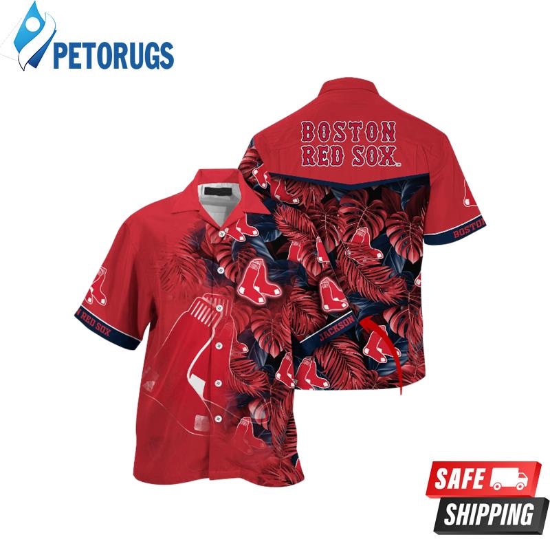 Boston Red Sox MLB Summer Custom Aloha Hawaiian Shirt