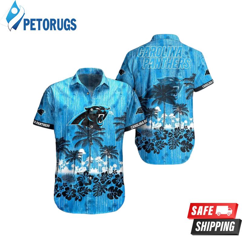 Carolina Panthers NFL Graphic Tropical Pattern Style Summer 3D Hawaiian Shirt