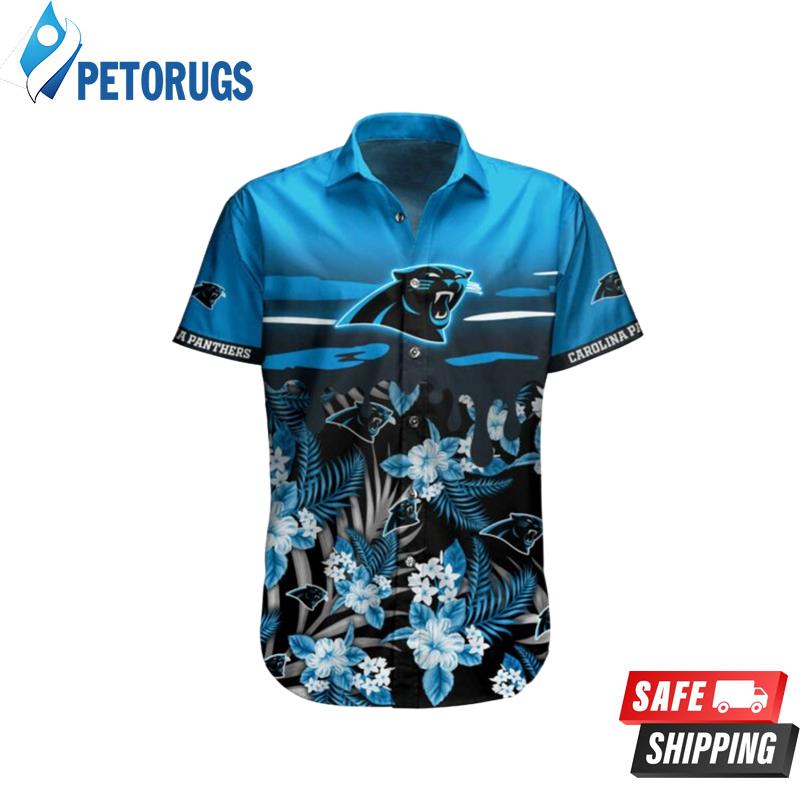 Carolina Panthers NFL Summer Aloha SHort Sleeve Hawaiian Shirt