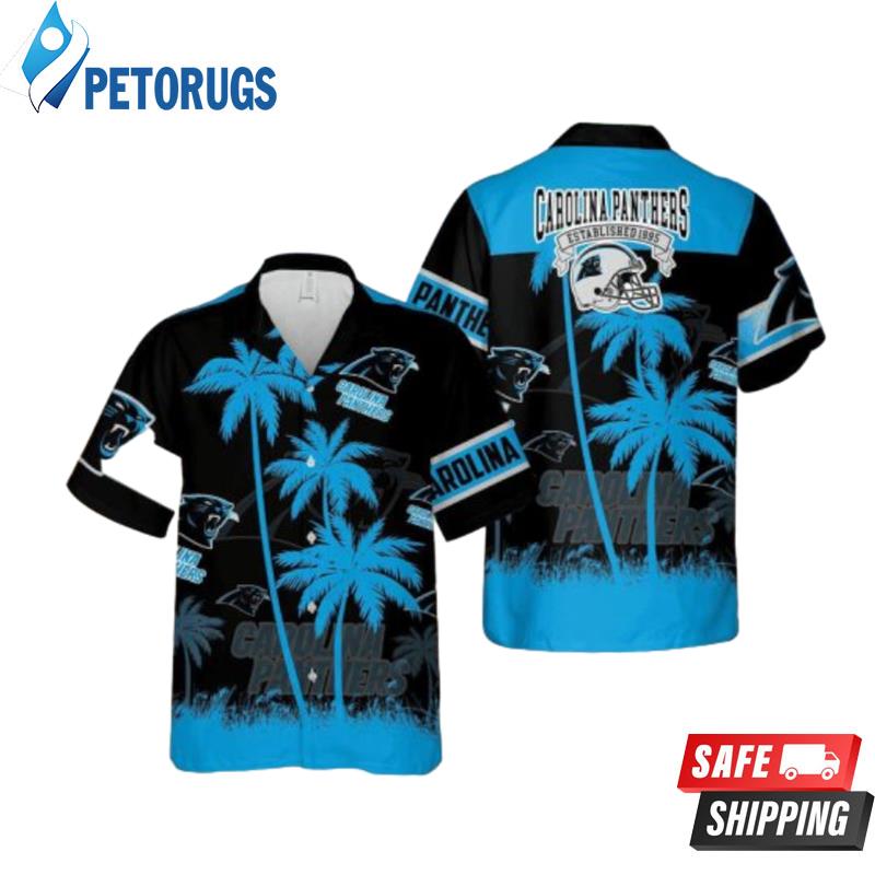 Carolina Panthers NFL Vintage Coconut Tropical Hawaiian Shirt