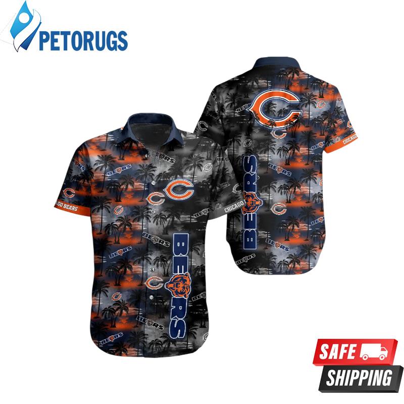 Chicago Bears Nfl Full 3d Hawaiian Shirt