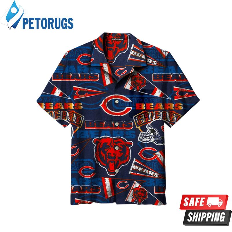 Chicago Bears blue hot new model Hawaiian Shirt