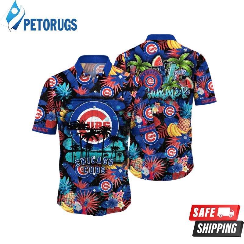 Chicago Cubs MLB Brightness Aloha Hawaiian Shirt