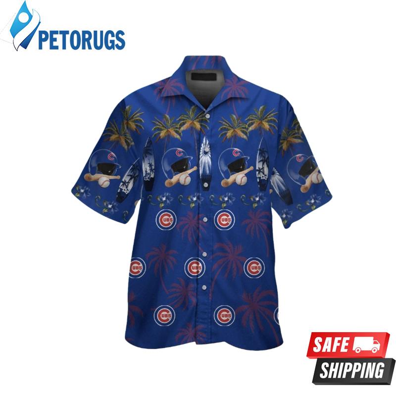 Chicago Cubs MLB Short Sleeve Hawaiian Shirt