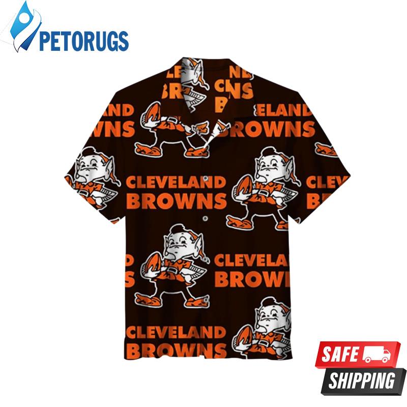 Cleveland Browns Fans Gift Logo Sport Lover Hawaiian Shirt