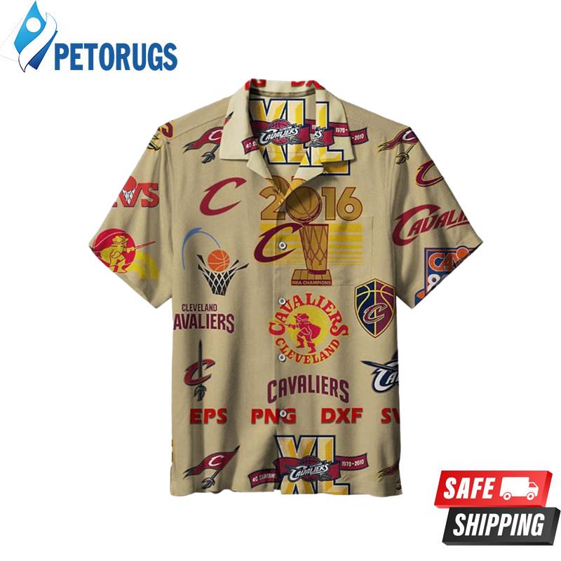 Cleveland Cavaliers Vintage Fans Gift Logo Sport Lover Hawaiian Shirt