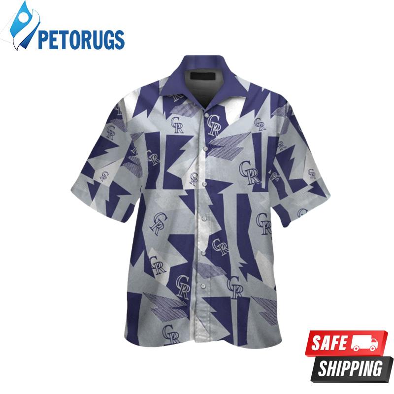 Colorado Rockies Short Sleeve Hawaiian Shirt