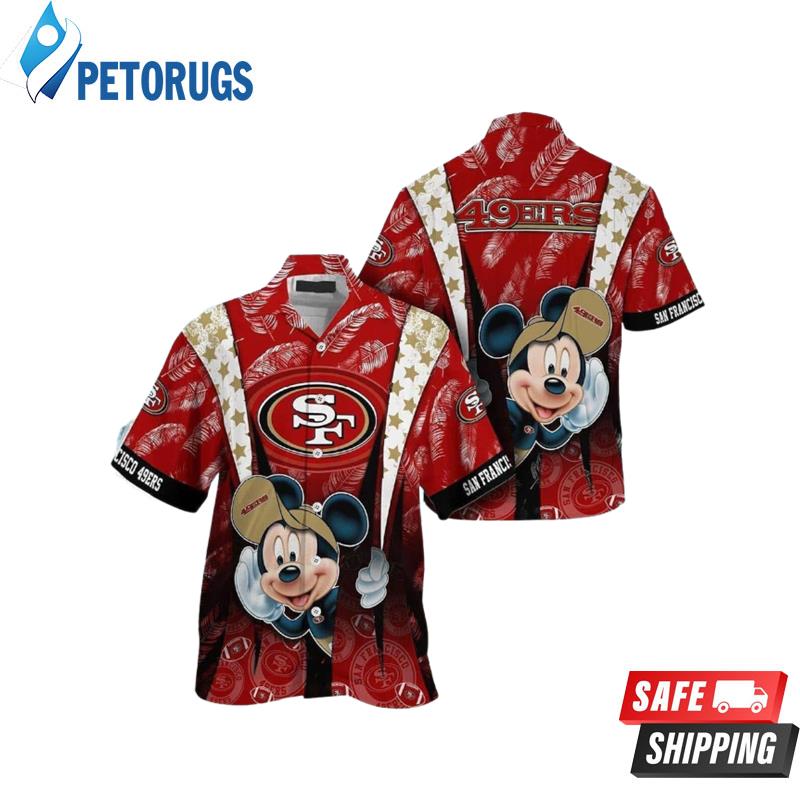 Cool Mickey Mouse NFL San Francisco 49Ers Hawaiian Shirt