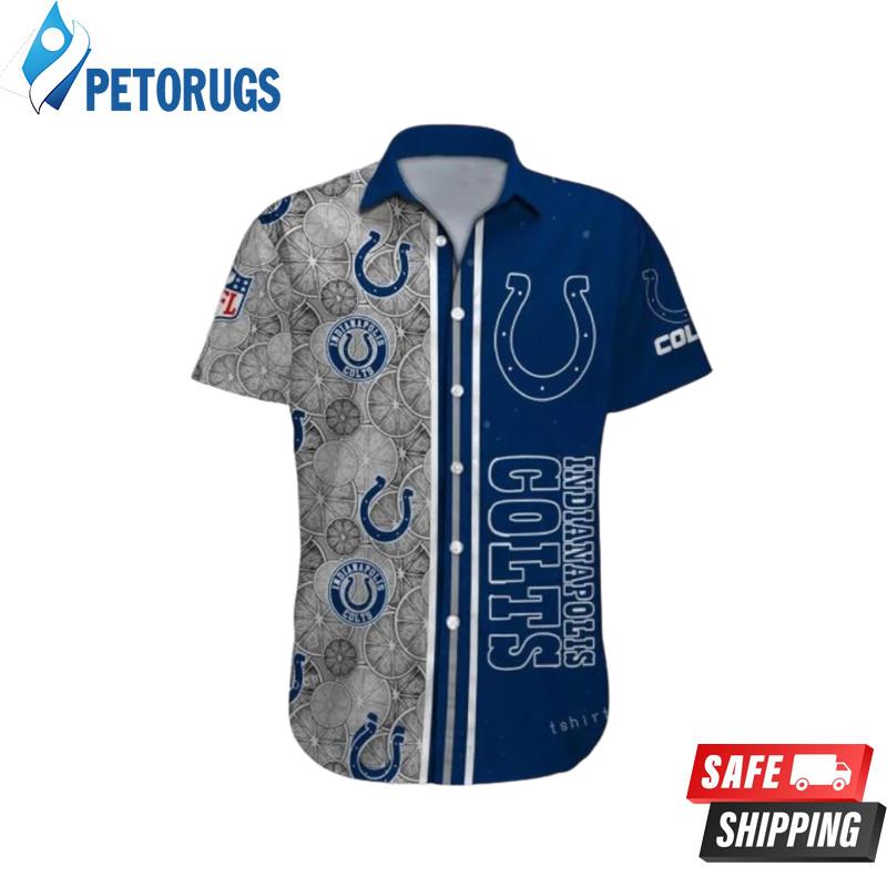 Custom Name Indianapolis Colts Hawaiian Shirt