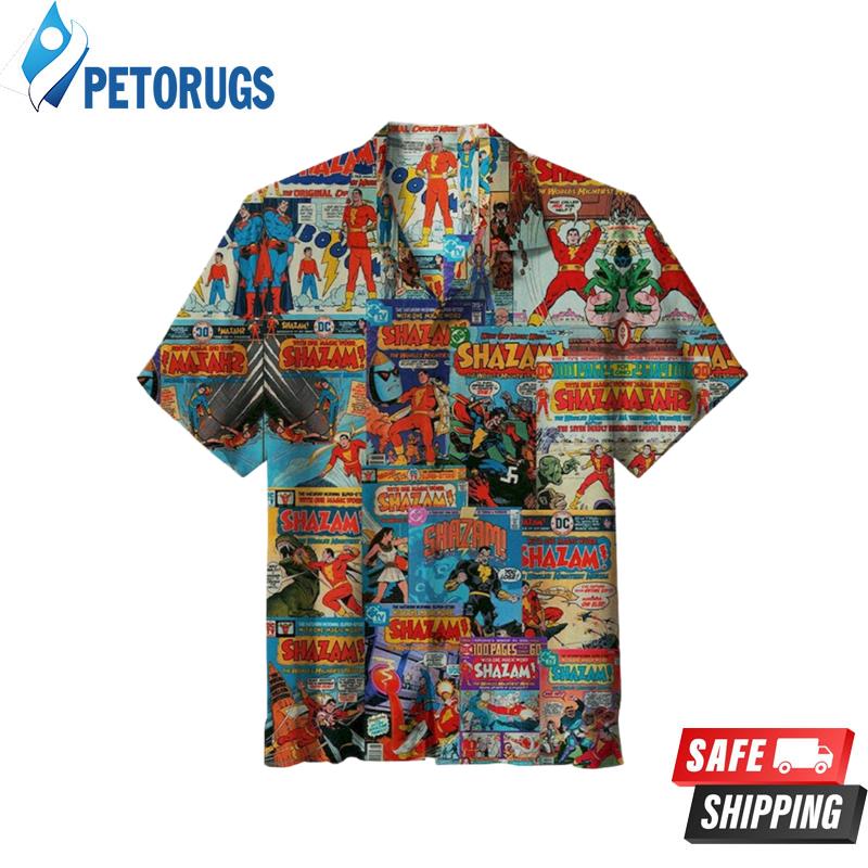 DC Comics Heroes Hawaiian Shirt