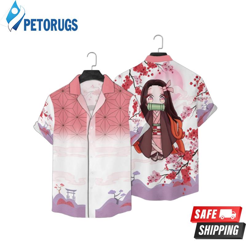 Demon Slayer Nezuko Art Hawaiian Shirt