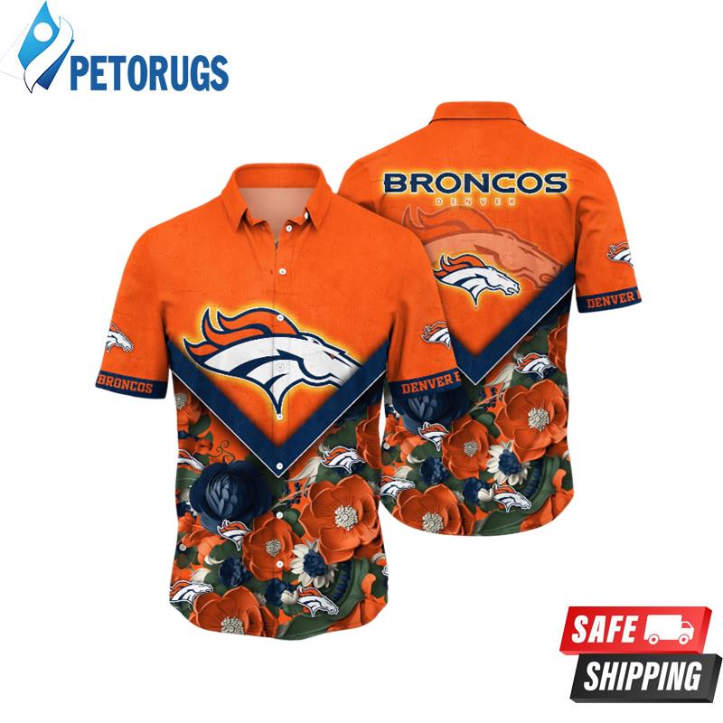 Denver Broncos NFL Custom Popsicles Aloha Hawaiian Shirt