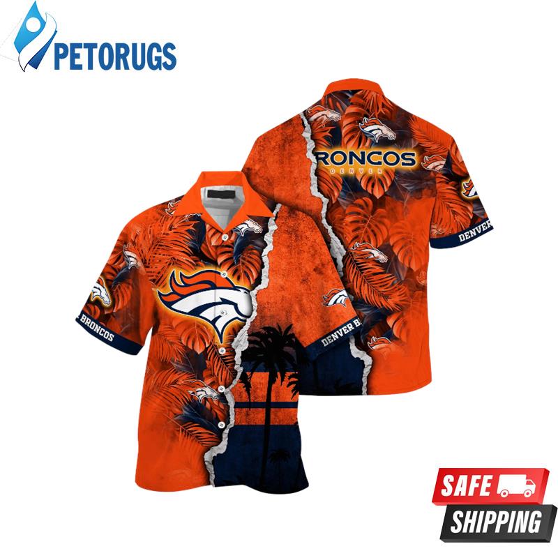 Denver Broncos NFL Custom Sunshine Aloha Hawaiian Shirt