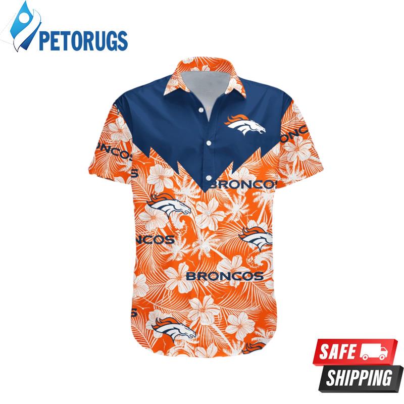 Denver Broncos Tropical Seamless NFL Hawaiian Shirt