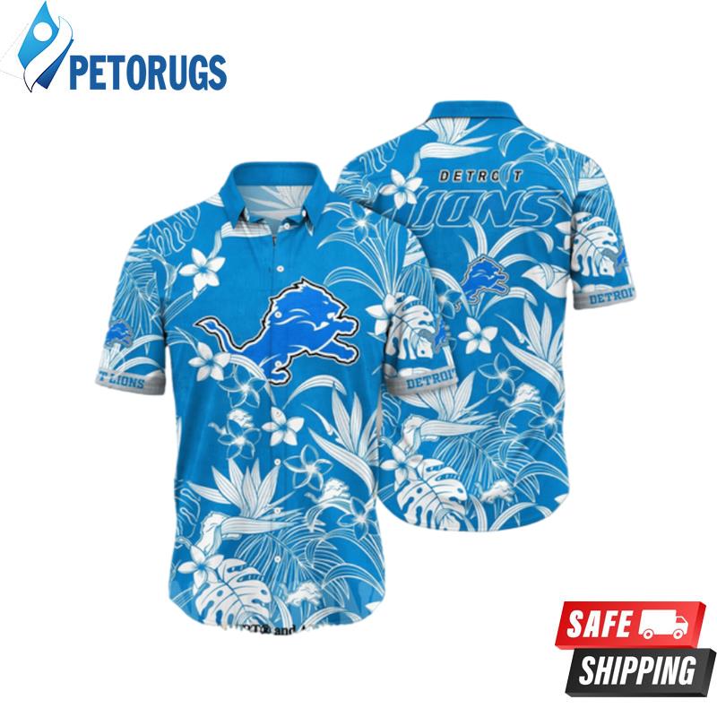 Detroit Lions NFL Flower Classic Hawaiian Shirt