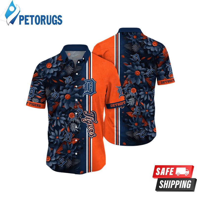 Detroit Tigers MLB Custom Beer Gardens Aloha Hawaiian Shirt