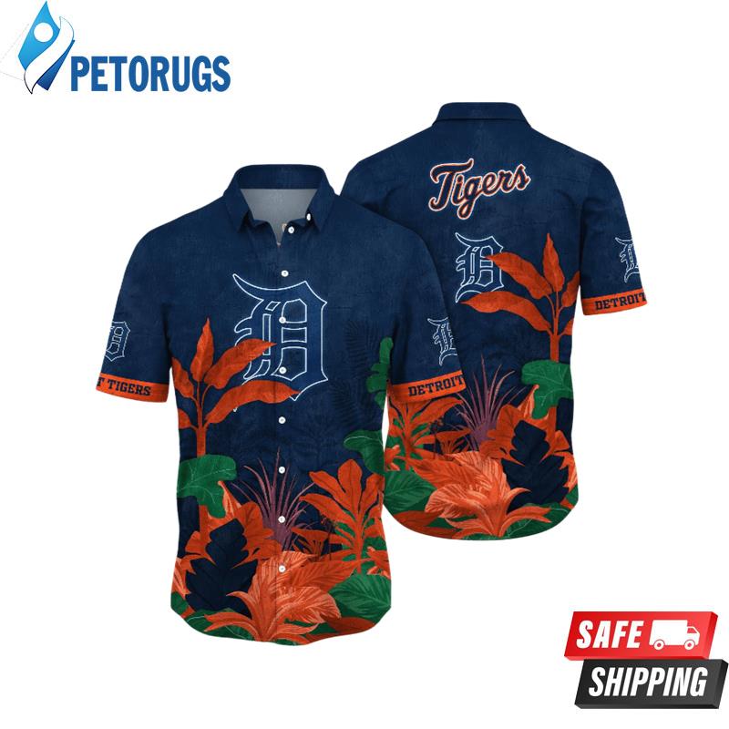Detroit Tigers MLB Heat Aloha Hawaiian Shirt