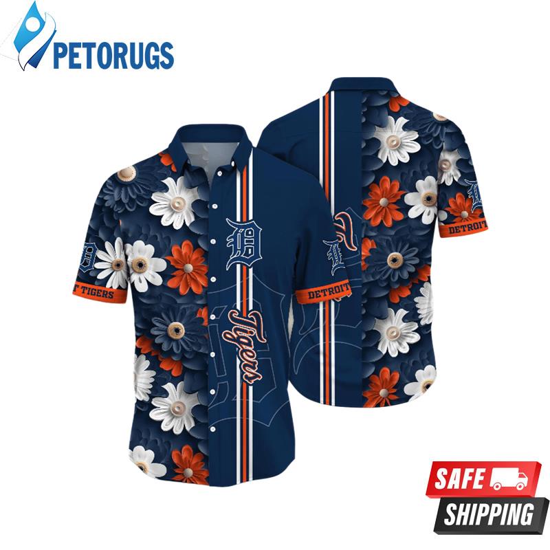 Detroit Tigers MLB July Aloha Hawaiian Shirt