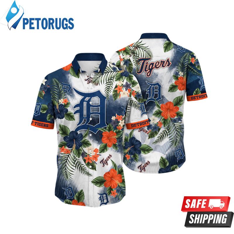 Detroit Tigers MLB Sunningtime Aloha Hawaiian Shirt