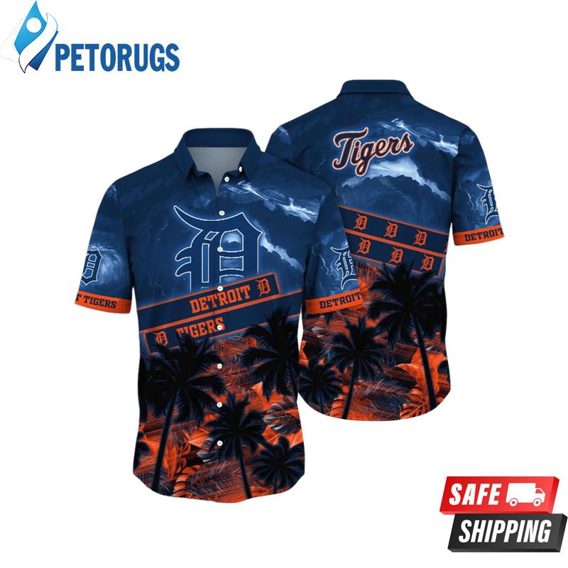 Detroit Tigers MLB Sunny Days Aloha Hawaiian Shirt