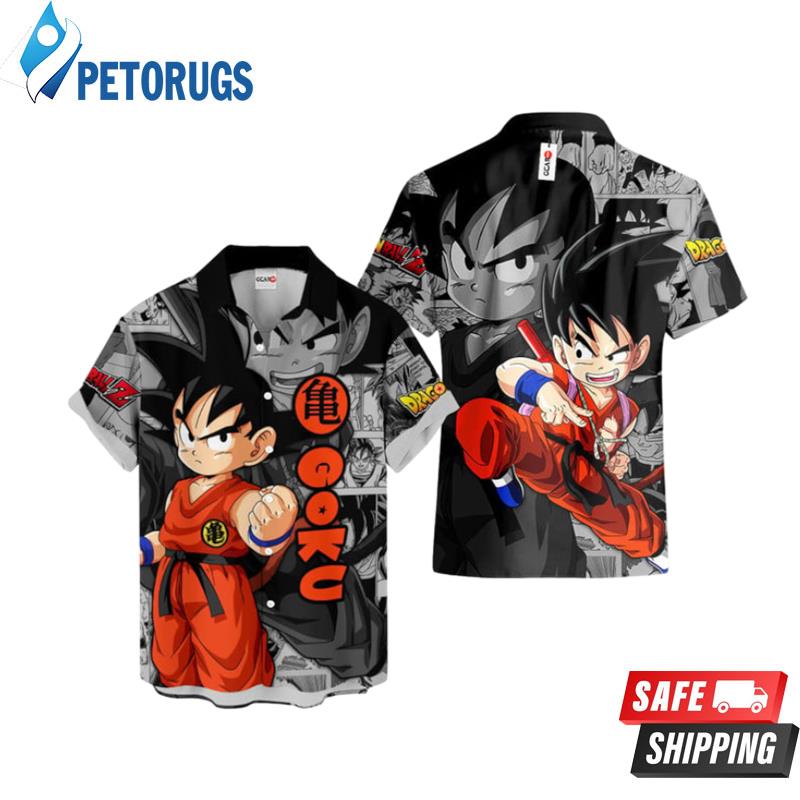 Dragon Ball Goku Kid Hawaiian Shirt