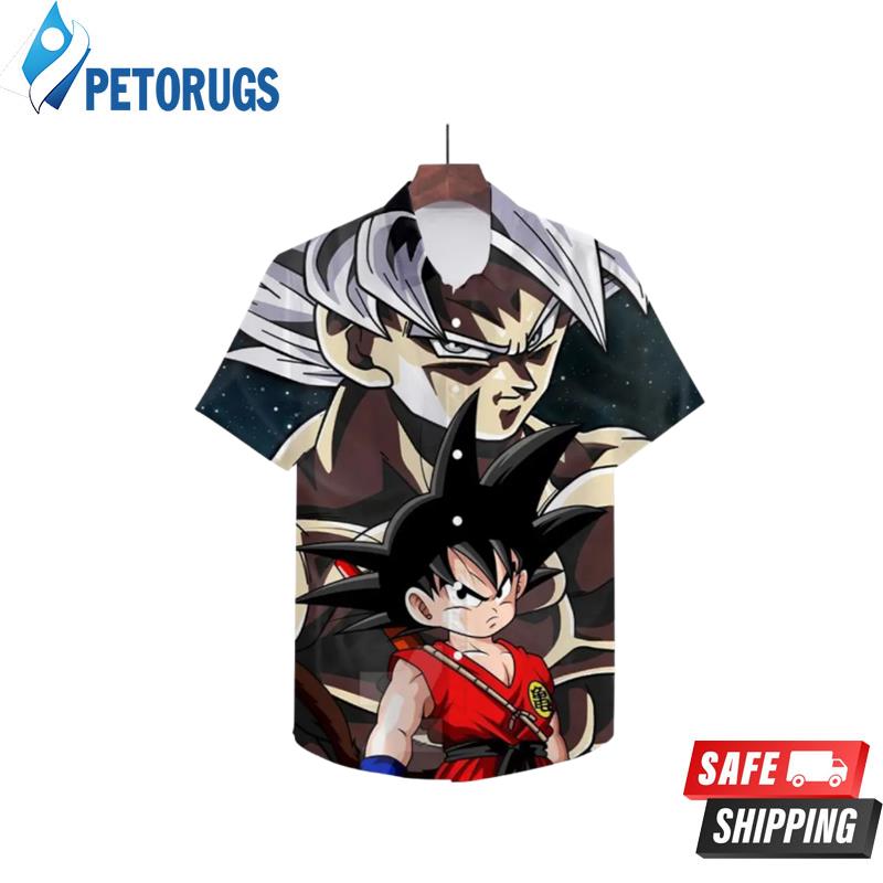 Dragon Ball Z Super Saiya Men's Clothes Oversized High Quality 2023 Hawaiian Shirt