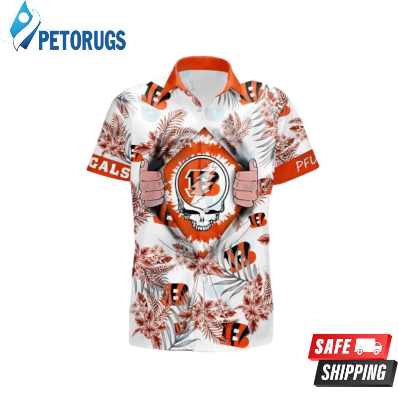 Grateful Dead Cincinnati Bengals Hawaiian Shirt