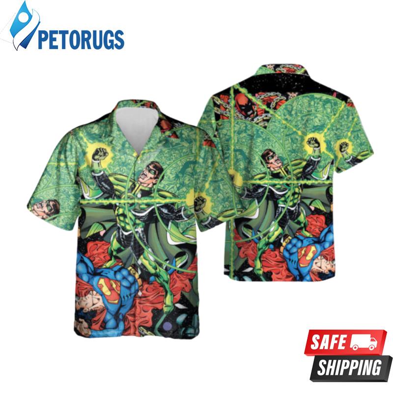 Green Lantern Zero Hour by The GREAT George Perez Hawaiian Shirt