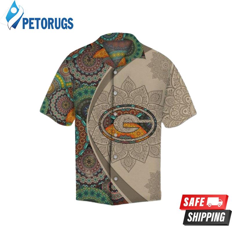 Green bay packers mandala nfl Hawaiian Shirt