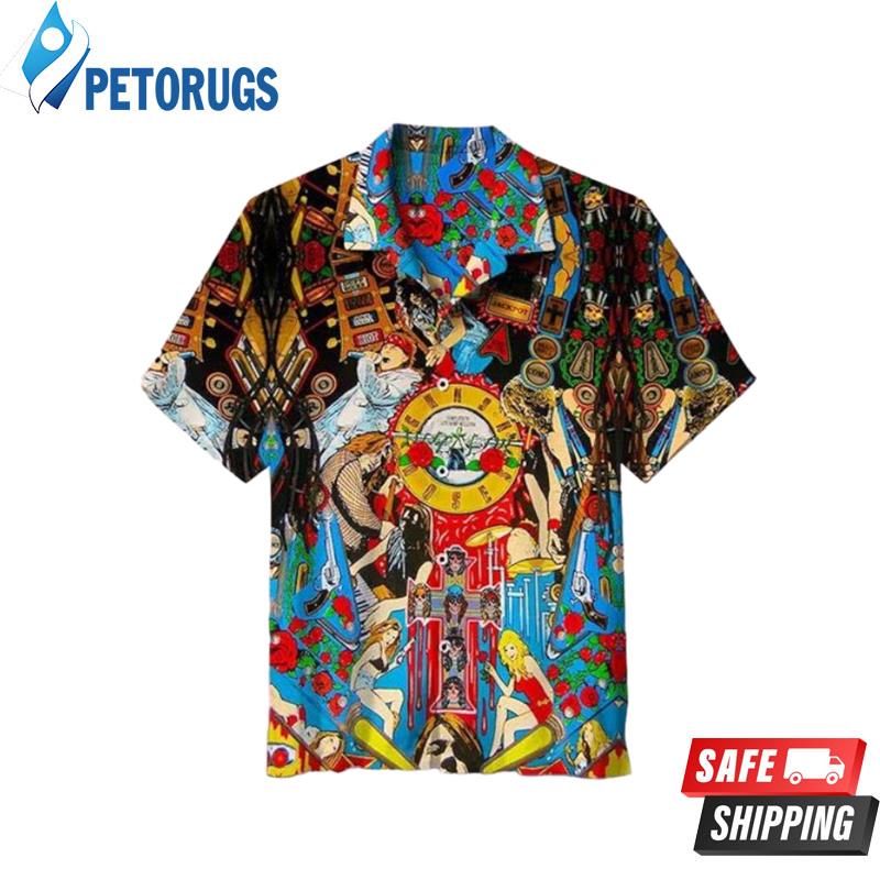 Guns N?Roses Vintage Summer Hawaiian Shirt