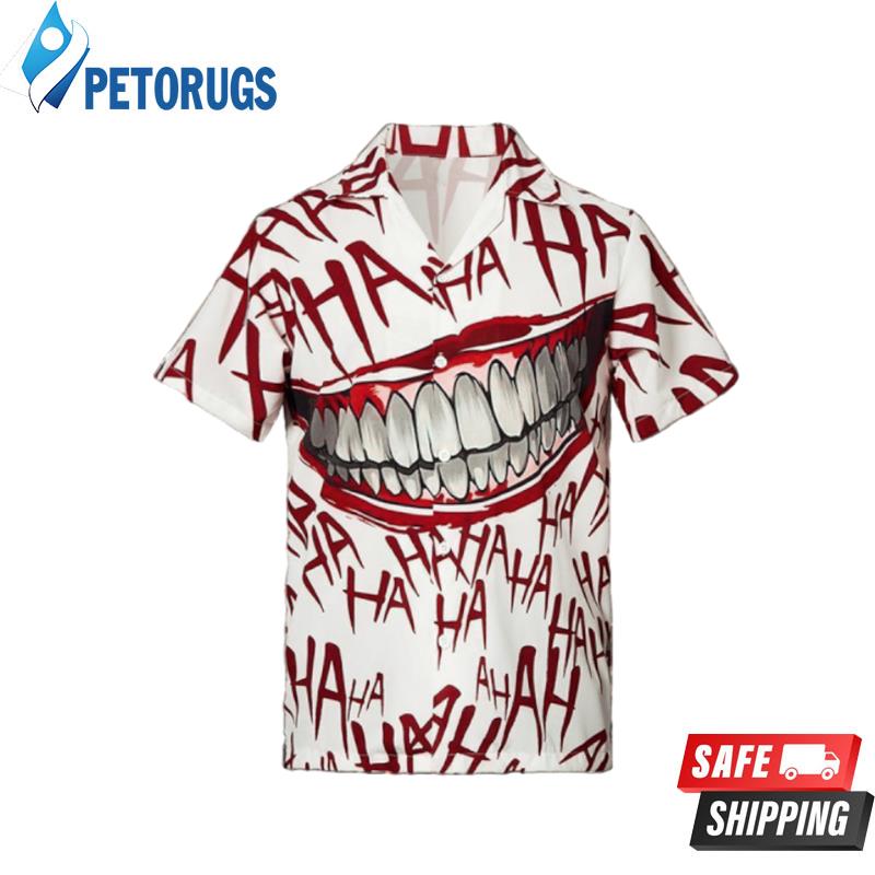 Haha Joker Smile Hawaiian Shirt