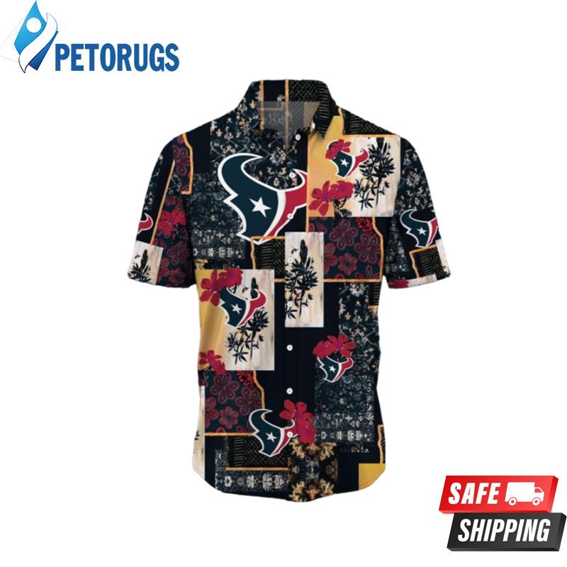 Houston Texans Map Teams New Arrivals Hawaiian Shirt