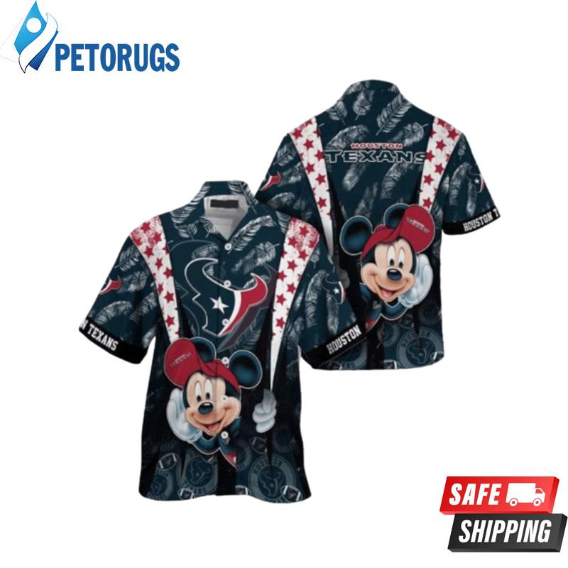 Houston Texans Mickey Mouse NFL Hawaiian Shirt