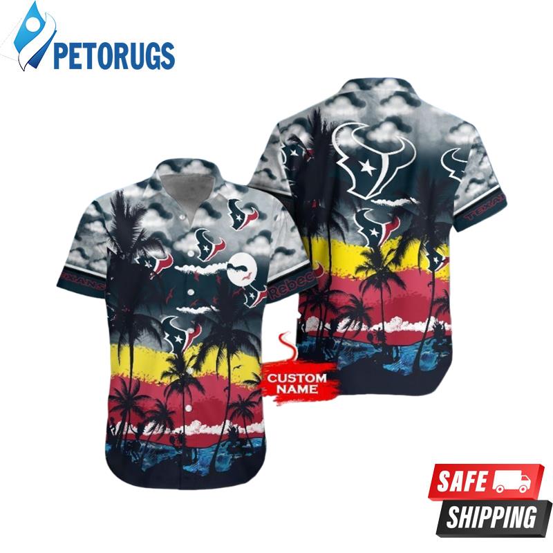 Houston Texans NFL Gift For Fan Personalized Hawaiian Shirt