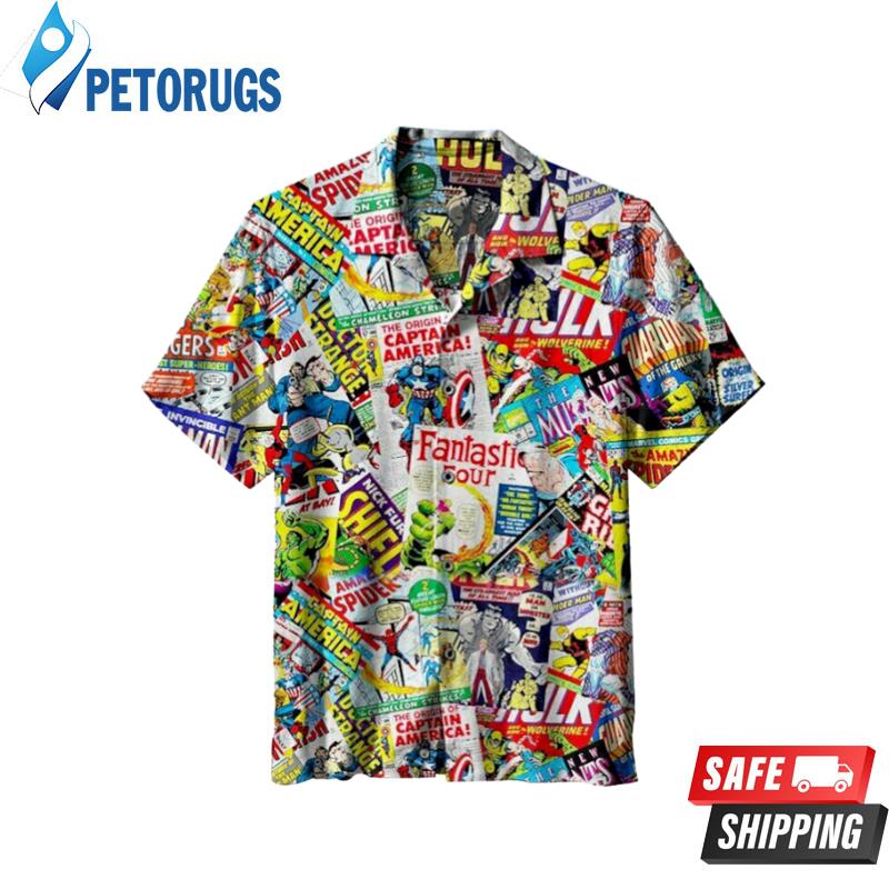 I Like Superhero Comicss Unisex Hawaiian Shirt