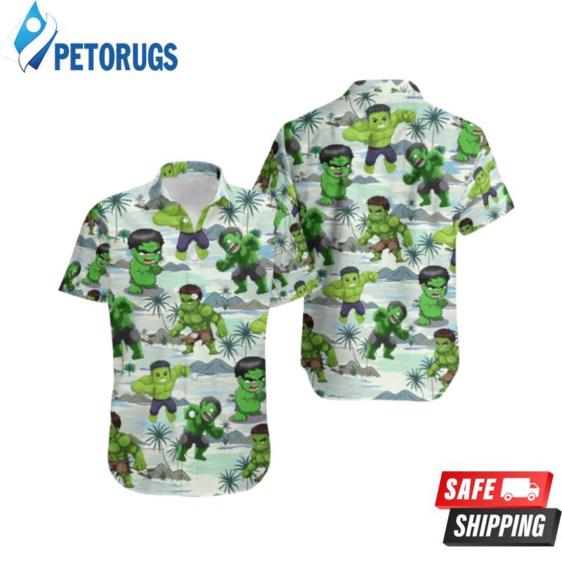 Incredible Hulk Summer Hawaiian Shirt